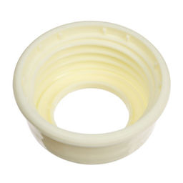 Бутылочка для кормления Basic, классическое горло, стекло, медленный поток., 60 мл., от 0 мес., белая