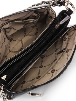 LACCOMA сумка Белла-черный эко кожа хлопок