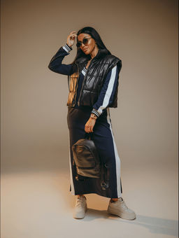 Дебора платье женское (синий)