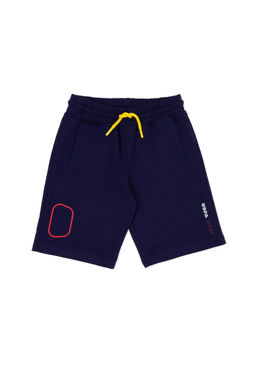 Темно-синие вязаные шорты для мальчика - U.s. polo assn фото 4