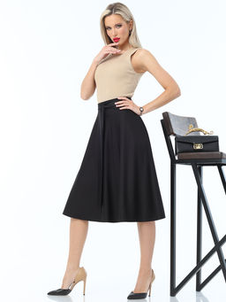 Юбка Прямо модница, блэк - Dstrend фото 8