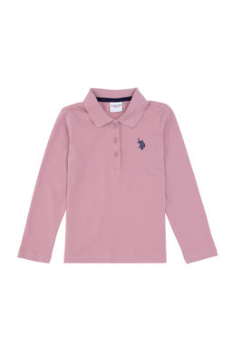 Базовый свитшот с воротником поло Magnolia для девочек Неожиданная скидка в корзине