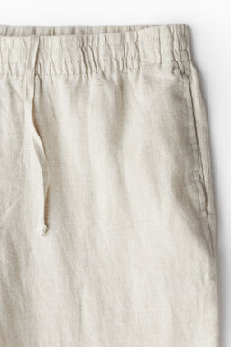 Pantal?n de lino Regular Fit - H&m фото 11