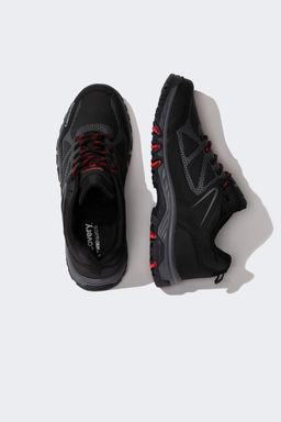 Мужская треккинговая обувь из искусственной кожи со шнуровкой и зубчатой подошвой Discovery Channel - Defacto фото 7