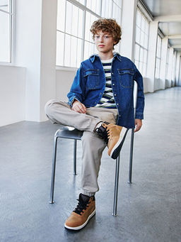 Rahat Kal?p Kap??onlu Erkek ?ocuk Jean G?mlek