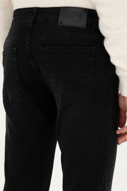 Мужские черные джинсовые брюки - U.s. polo assn фото 7