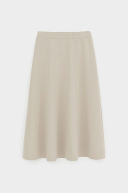 ЕВТ 7023/темно-бежевый юбка жен