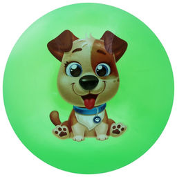 Мяч детский ZABIAKA Пёсик, d=22 см, 60 г, цвет МИКС