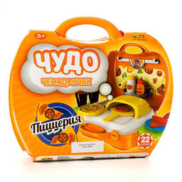 Набор Пиццерия Чудо-чемоданчик, 22 предмета - Abtoys фото 2