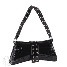 Сумка женская кожаная 1006TH black Polina&Eiterou/50  в Новосибирске