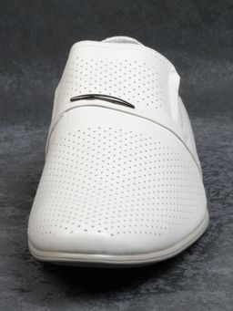 C202-1 WHITE Полуботинки мужские (натуральная кожа) - Фабричный китай фото 7