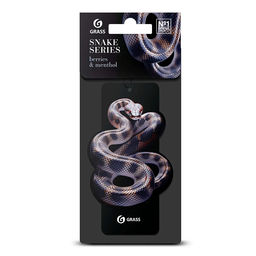 Ароматизатор картонный Grass Змея berries & menthol 10 г