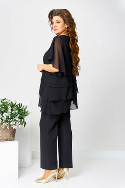 Костюм Асолия 1512 чёрный фото 3