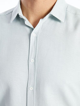 Slim Fit Uzun Kollu Arm?rl? Erkek G?mlek