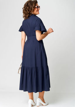 Платье EVA GRANT 7325В темно-синий