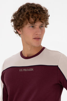 Erkek Bordo Sweatshirt Sepette S_rpriz _ndirim - U.s. polo assn фото 2