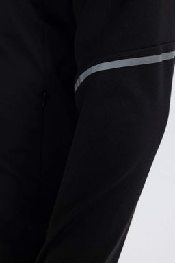 DeFactoFit Кардиган приталенного кроя на молнии из ткани для дайвинга и скуба  фото 8