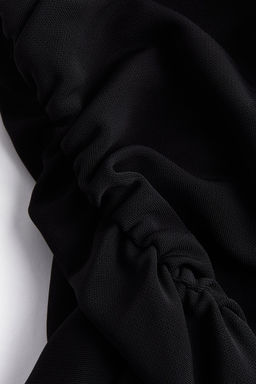 Vestido de un hombro en punto - H&m фото 6
