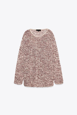 CONTRAST KNIT SWEATER - Zara фото 5