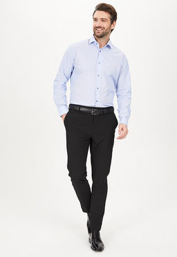 Сорочка мужская длинный рукав GREG 211/131/226/Z/1p STRETCH  фото 5