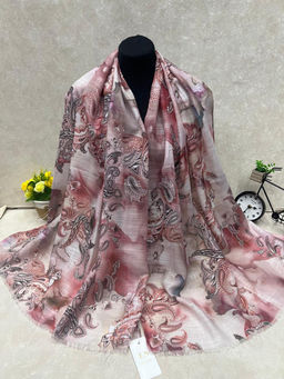 Легкий платок на голову и шею, мультицвет