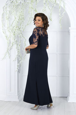 Платье Ninele 7431-Р темно-синий - Mira fashion фото 503