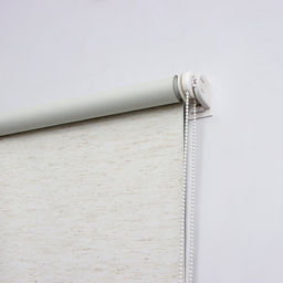 Штора рулонная Оливия, премиум блэкаут, 61160 см, 3 варианта крепления, цвет лён - Simaland фото 2