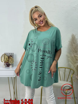 Женская футболка с принтом