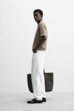 PEARL KNIT POLO SHIRT WITH ZIP - Zara фото 20