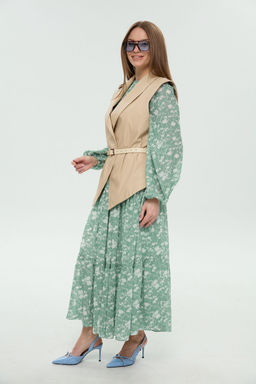 Костюм NIKVA н1042-1 мята и крем-брюле