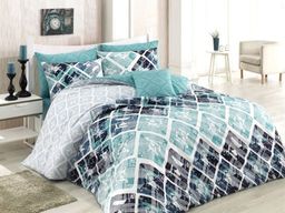 Постельное белье - Поплин Премиум 1789 оттиск 2-спальный с Евро простыней (молния) - Luteks фото 2