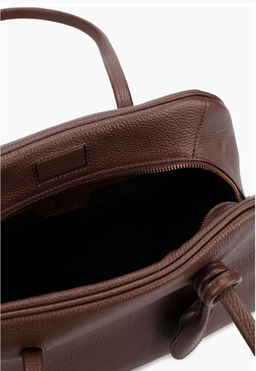 Кожаная сумка Petal DBR 31338 коричневый торф  фото 9