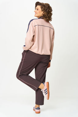 Костюм Aira Style 24241 шоколад+пудра