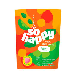 Сольд/ванн 500гр дой-пак "SOHappy" Мохито лайм