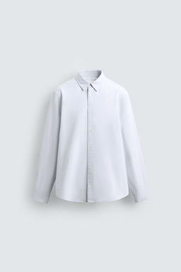 STRIPED OXFORD SHIRT - Zara фото 8
