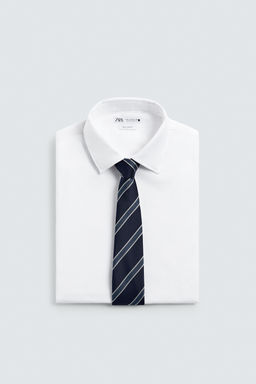 CORBATA 100% SEDA RAYAS / Marino - Zara фото 4