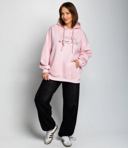 Худи #КТ3629, пудровый