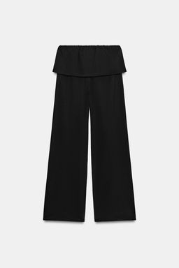 PANTAL?N HEAVY COTTON FAJIN / Negro - Zara фото 5