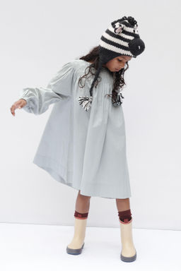 LIMITED EDITION SMOCKED PYJAMA TUNIC - Zara фото 5