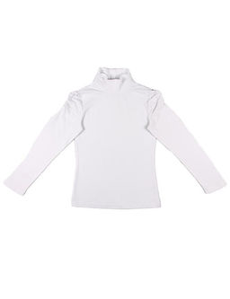 CRB wear / CAJ 61387 Водолазка для девочки, белый/Ex.Cherubino