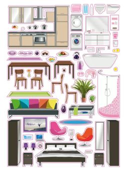 Мой дом наклеек - Робинс фото 5