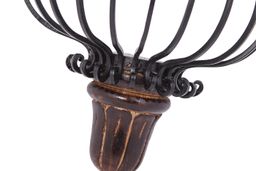 Полочка настенная (дерево, металл) № Пи350 - Ганг фото 2