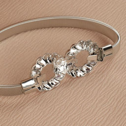 Подхват для штор Бесконечность, 6 3 см, 23,5 см, цвет серебряный - Арт узор фото 5