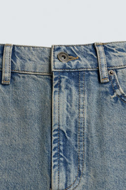 JEANS STRAIGHT ANKLE FIT / Azul medio - Zara фото 10
