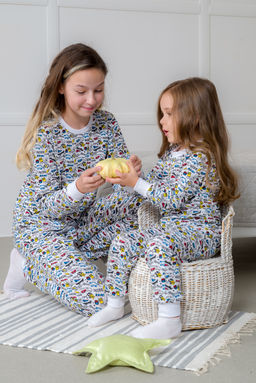 Пижама подростковая из кулирки пенье на манжетах Дрёма графити - Амадэль фото 25