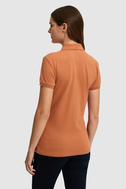 Kad_n G_l Polo Yaka Basic Ti__rt