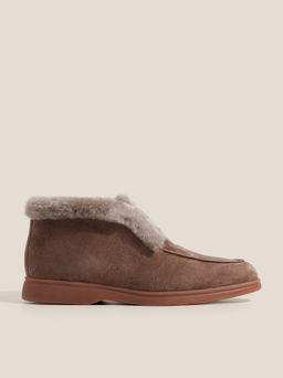 Женские высокие лоферы TENDANCE Артикул 4748089, коричневый