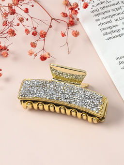 Цена за 6 шт. Крабик для волос «Айсберг», 8 см