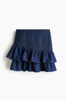 Falda nido de abeja en denim - H&m фото 2