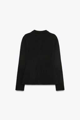 PLAIN KNIT CARDIGAN - Zara фото 3